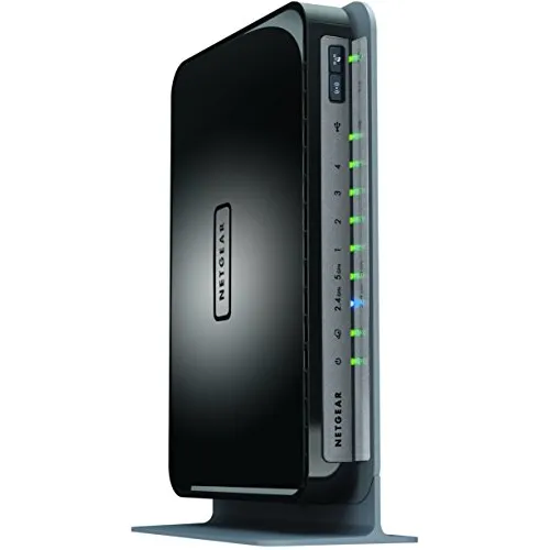 N600 Router Inalambrico Netgear Gigabit Doble Banda Negro Fg