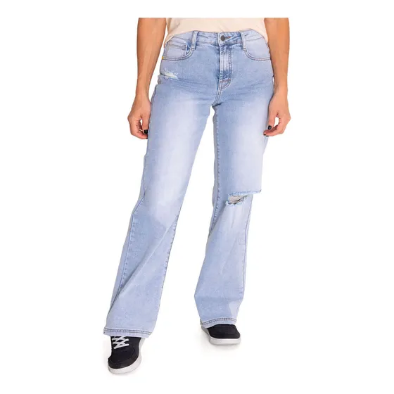 Jeans Caterpillar Triblend Stretch Den Light Stone - Dama