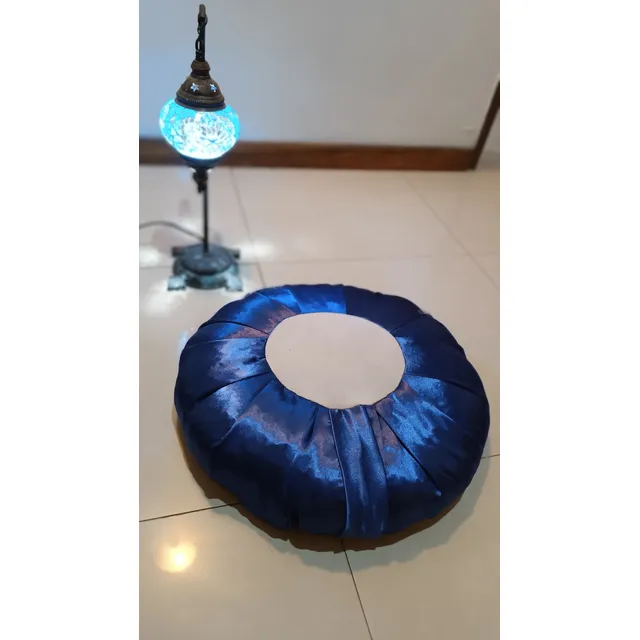 Cojín De Meditación, Ergonómico Con Viruta De Madera,