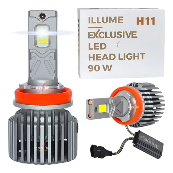 Focos Led Faros Illume Exclusive 90w Premium Csp Luz Blanca