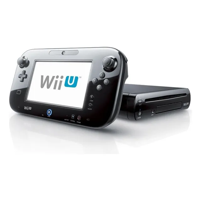 Nintendo Wii U Multijuegos 500gb Megapack Conecta Y Juega Negro