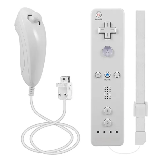 Joystick Compatible Con N-wii Wiimote + Nunchuk + Funda Wii