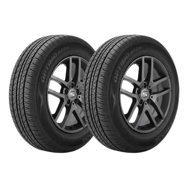 De 2 Pneus Aro 15 Hankook Optimo H724 185/65r15 86t
