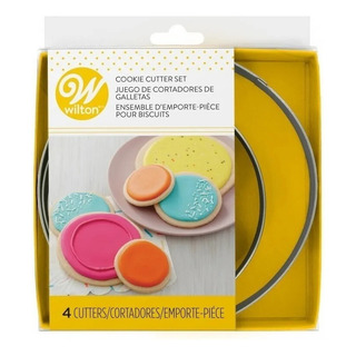 Kit Cortadores De Galletas Circulares Wilton Kit Cortadores De Galletas Circulares Wilton