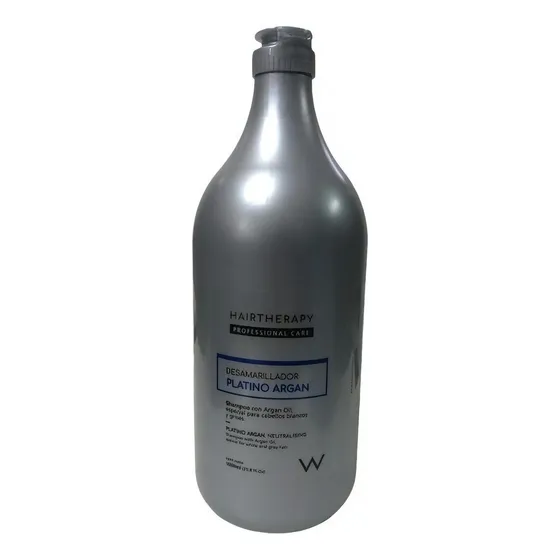 Shampoo Platino Argán X 1000 Ml. Hair Therapy