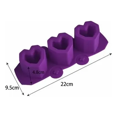 Molde Silicona,maceta,corazón,suculentas,vela,cemento,yeso