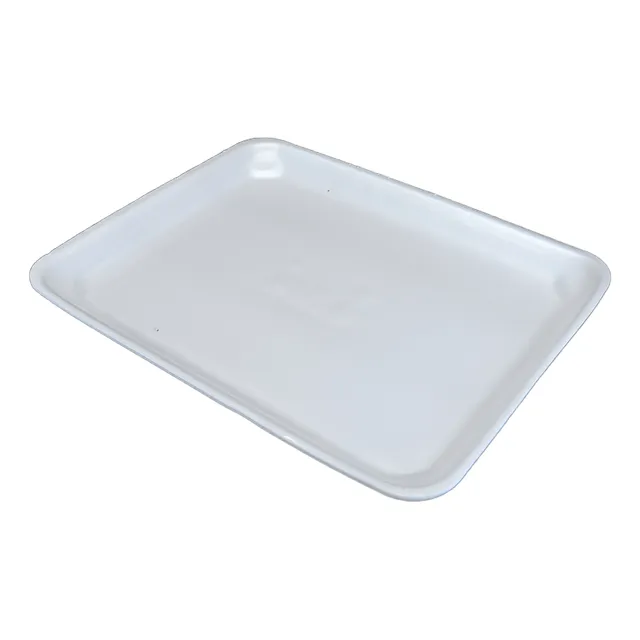 Bandejas Espuma Rectangular Descartables 15x21cm 100unidades