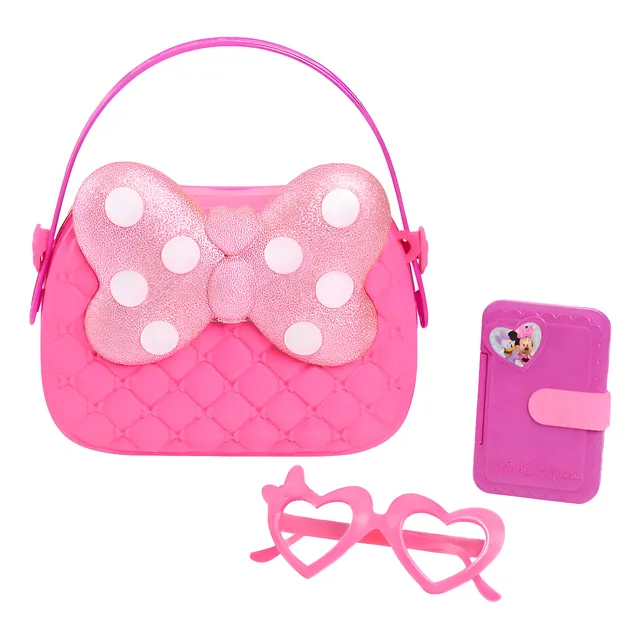 Minnie Mouse Happy Cartera De Juguete Y Accesorios