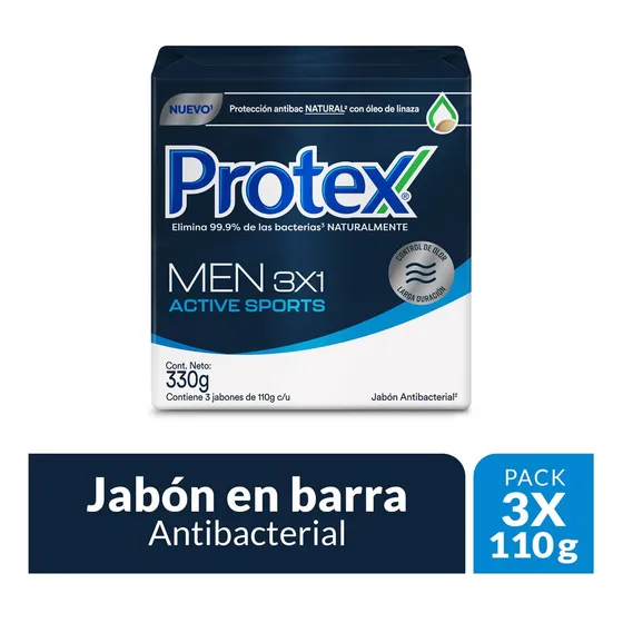 Jabon Protex Men Sport Tripack - Grs A $31