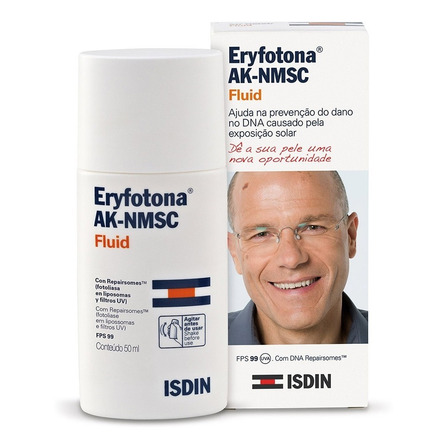 Protetor Solar Fps99 Eryfotona Ak-nmsc Fluid 50ml Isdin Protetor Solar Fps99 Eryfotona Ak-nmsc Fluid 50ml Isdin