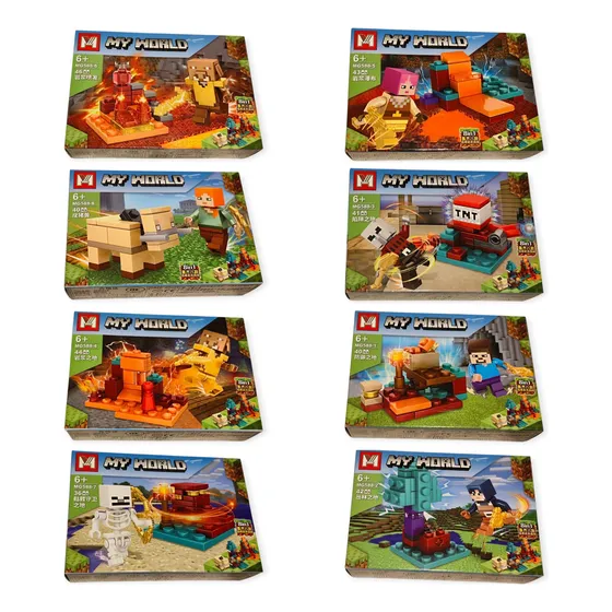 My World Set X 8 332 Minecraft