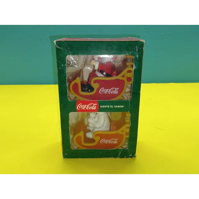 Figura Coleccionable Coca Cola Siente El Sabor Trineo