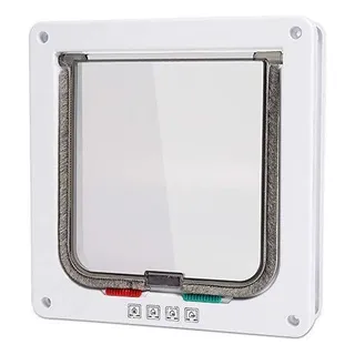 Puerta Para Gatos Con Trampilla Con Acceso Controlado Puerta Para Gatos Con Trampilla Con Acceso Controlado