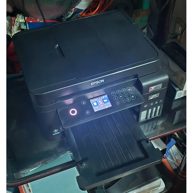 Impresora Multifunción A Color Epson Ecotank L6270 Negro