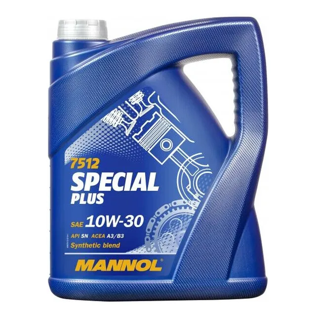 Mannol  10w30 4 Litros + Filtro Roscado + Motor Flush