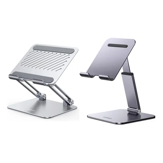 Ugreen Soporte Para Tableta Escritorio Doble Barra Altura