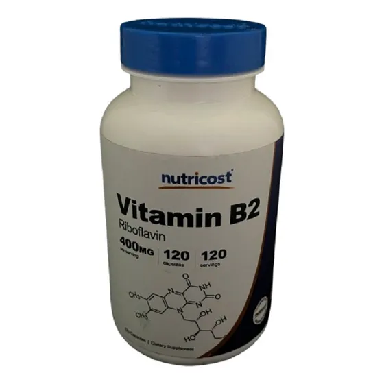 B2 400mg - 120caps  Nutricost