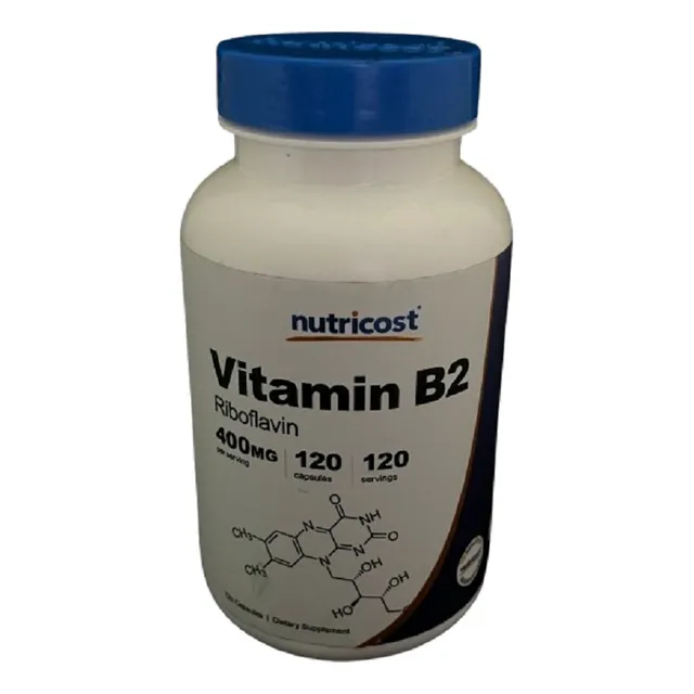 B2 400mg - 120caps  Nutricost