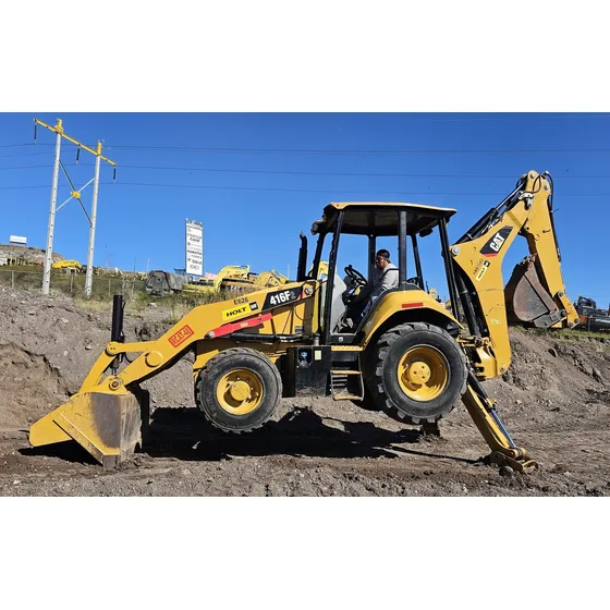 2017 Retroexcavadora Caterpillar 416 F2 4x4