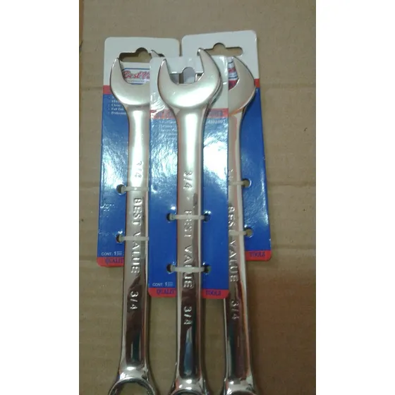 Llaves Combinada  Best Value. 3 Pzas. Pequeñas Nuevas