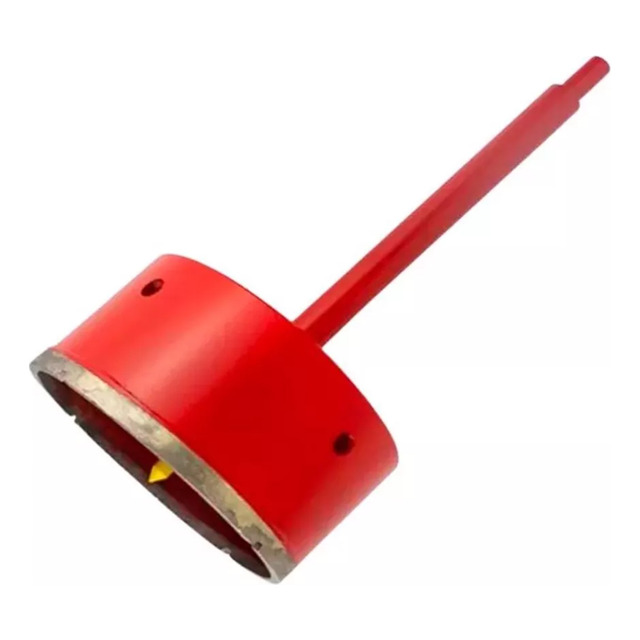 Serra Copo 110mm Diamantada C/ Haste E Guia Ferramentas Ldi Serra Copo 110mm Diamantada C/ Haste E Guia Ferramentas Ldi