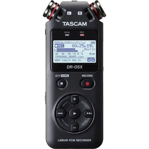 Grabadora De Audio Portátil Tascam Dr-05x 2 Input / 2 Track