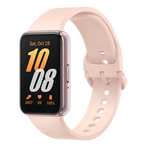 Samsung Galaxy Fit 3 Sport Rosa - Pantalla Táctil Amoled 1.6 , Bluetooth, Micrófono, 13 Días De Batería