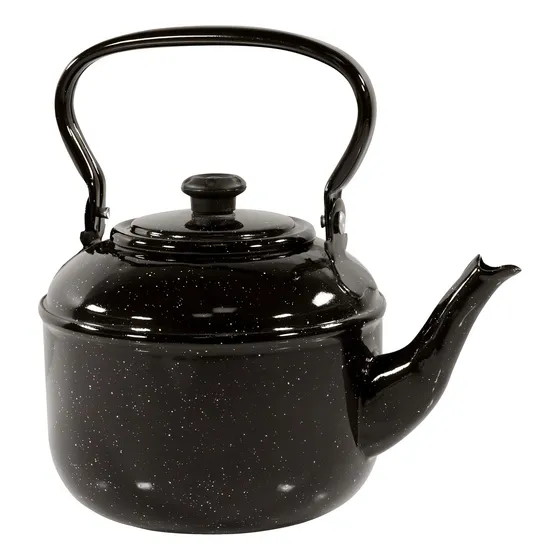 Pava Enlozada Vitrificada Línea Cobalto Jovifel - 1,7 Lts Color Negro