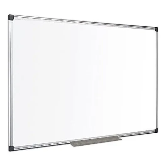 Pizarra Blanca 60 X 90 Cm Marco Aluminio + Borrador