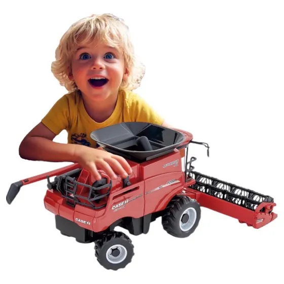 Colheitadeira Axial Brinquedo Trator Miniatura De Grãos Case