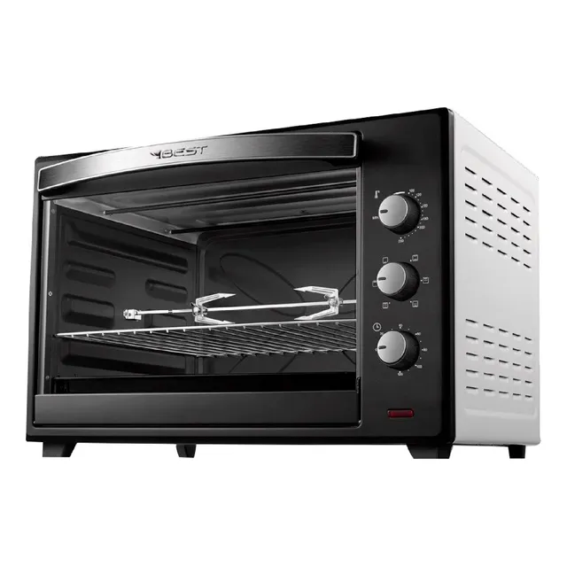 Forno De Bancada Elétrico Best Forno Plus 60l 60l Preto/branco 220v