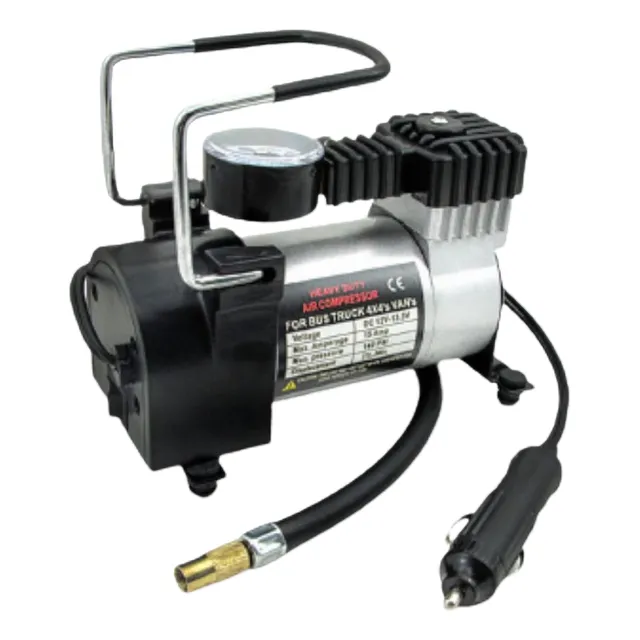 Compresor Aire Portátil 12v Auto Camioneta Inflador Llanta 