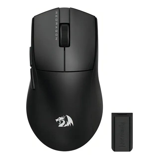 Mouse Gamer Redragon K1ng Pro (4k Hz) Wireless Black Color Negro