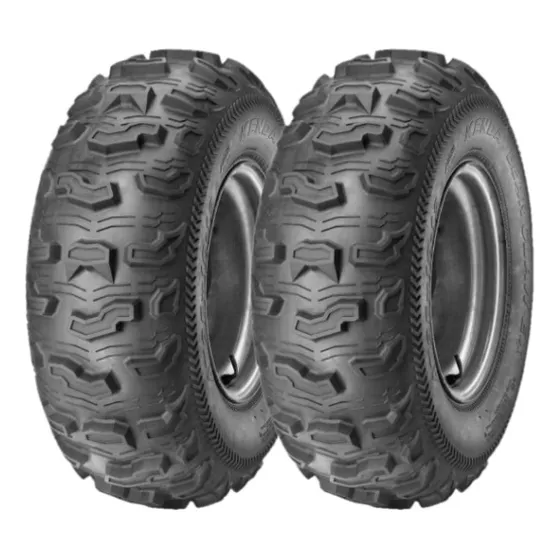 Jogo Pneu Dianteiro Kenda Quadriciclo K573 25x8-12 Cam An