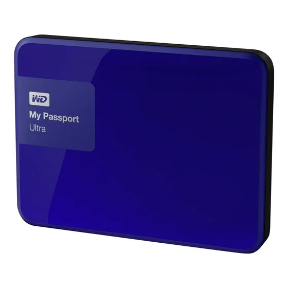 Wd 3tb Blue My Passport Disco Duro Externo Ultra Usb 3.0