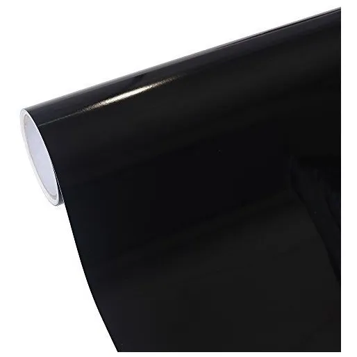 Vinilo Techo Auto - Negro Simil Vidrio - Car Roff 138x100cm
