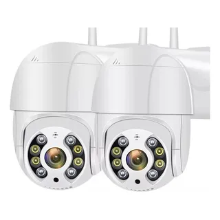 Kit 2 Camera De Segurança A8 App Yoosee Wifi Prova D'ågua Cor Branco Estary Shop Kit 2 Camera De Segurança A8 App Yoosee Wifi Prova D'ågua Cor Branco Estary Shop