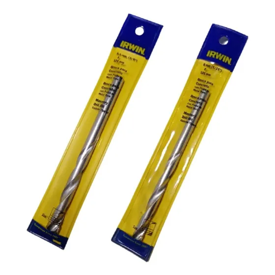 Mecha Para Concreto 3/8 9,5 X 120mm Irwin Original 