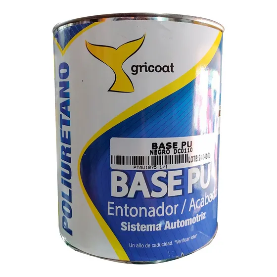 Base Poliuretano Negro Dc0110 Galón