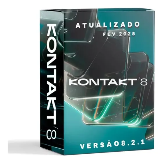 Kontakt 8 Native Instruments - Bônus: 1000 Bibliotecas