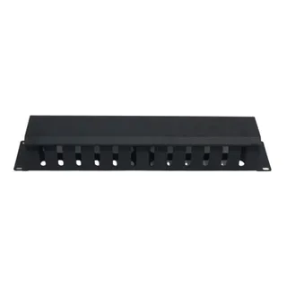Organizador De Cables Metálico Ranurado 2ru Para Rack Organizador De Cables Metálico Ranurado 2ru Para Rack
