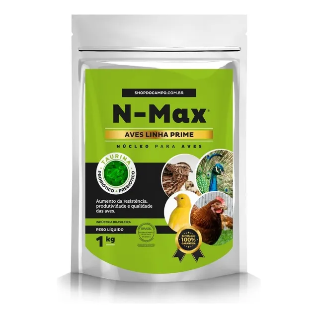 N-max Núcleo Completo Para Aves Ornamentais 1kg