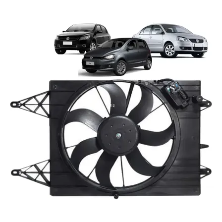 Ventoinha E Defletor Saveiro, Gol G5 G6 G7 G8, Voyage , Fox