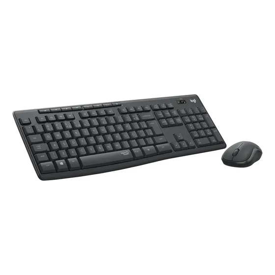 Combo Teclado e Mouse sem fio Logitech MK295 Layout ABNT2