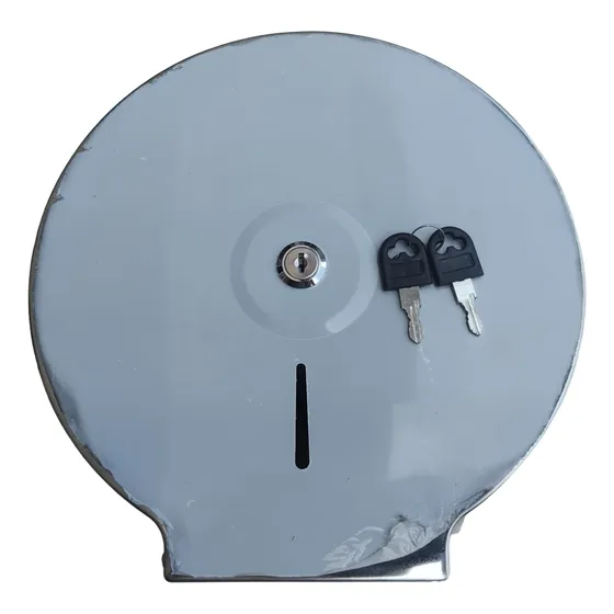 Porta Rollo Papel Higienico Jumbo 9 Pulgadas En Acero Inox