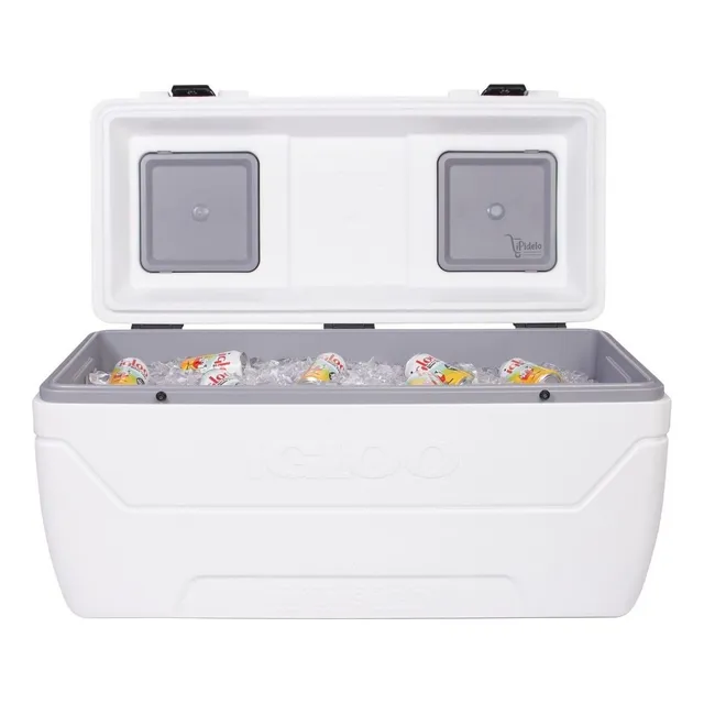 Hielera Igloo Grande Jumbo Blanca 165 Q 280 Lata 156 Ltrs