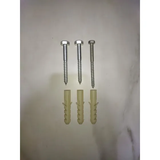 Tornillo Y Ramplu Anclaje Para Base Televisor ( El Kit )