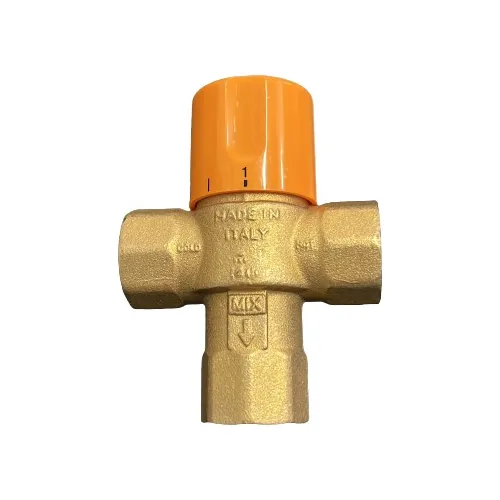 Válvula Mezcladora Italiana Termostática Rehau 3vías 3/4 Pul