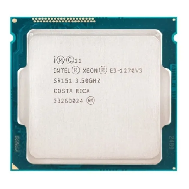 Procesador Intel Xeon E3 1270v3 Lga 1150 (rinde C/ I7 4770)
