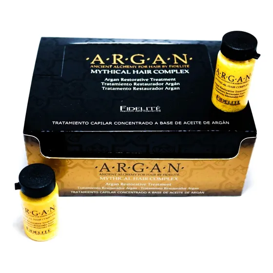 Ampollas Aceite Orgánico Argán Restauración Fidelité 15ml